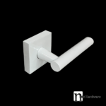 Torrens Series Dummy Handle - Pure White Finish
