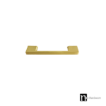 96mm Brushed Brass kitchen Handle - Jak Series