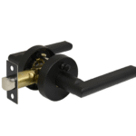 St Clair Series Privacy Lever Set - Matt Black Finish