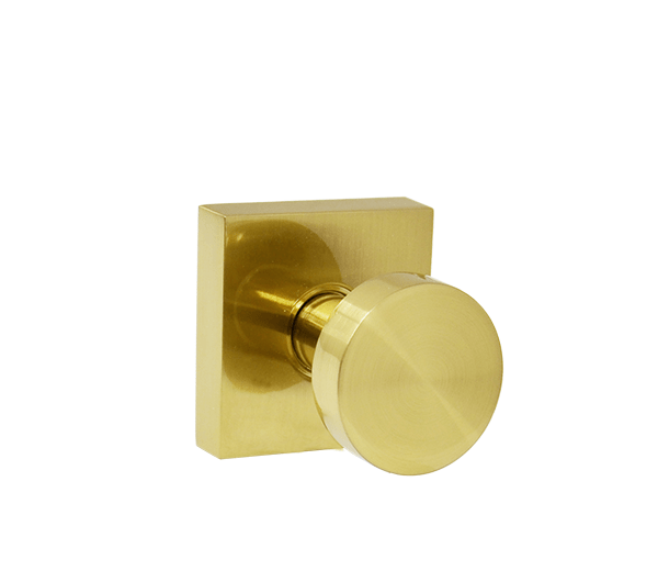 Brass Finish Dummy Door Knob  - Jasper Series