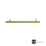 Brushed Brass Finish kitchen Handle (352mm) - Omen Series