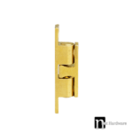 Adjustable 50mm Double Ball Catch – Brass Finish