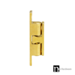 Adjustable 70mm Double Ball Catch – Brass Finish