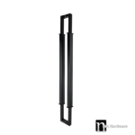 1200mm Matt Black Entry Door Pull Handle - Corinth Series