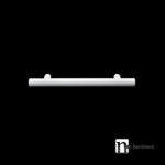 Pure White Finish kitchen Handle (224mm) - Omen Series