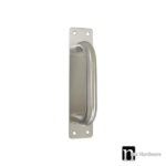 200mm Push and Pull Door Plate - Brushed Stainless Steel Finish