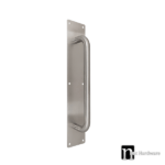 400mm Push and Pull Door Plate - Brushed Stainless Steel Finish