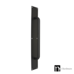 600mm Push and Pull Door Plate - Matt Black Finish