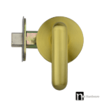 Brushed Brass Concealed Privacy Set - Bates Series