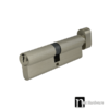 100mm Euro Single Cylinder - Satin Nickel Finish