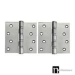 100 x 100 x 3mm Extra Wide Door Hinges (Pair)