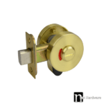 Brass Finish Indicator Privacy Set- Bates Series