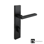 Matt Black Entry Door Lock Set – Gippsland Series