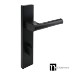 Matt Black Entry Door Lock Set – Fraser Series
