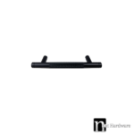 Matt Black Finish Ridged kitchen Handle (96mm) - Viper Series