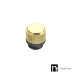 Mixed Brass Grey Finish kitchen Knob - Viper Series
