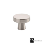 Mushroom-Shaped kitchen Knob - Satin Nickel Finish