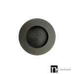 65mm Round Sliding Flush Pull - Gunmetal Finish