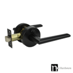 Elphinstone Series Privacy Lever Set - Matt Black Finish