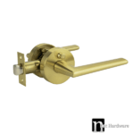 Elphinstone Series Privacy Lever Set - Brushed Brass Finish