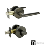 Elphinstone Series Single Cylinder Deadbolt Set - Gunmetal Finish
