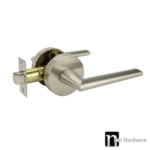 Elphinstone Series Passage Lever Set - Satin Nickel Finish