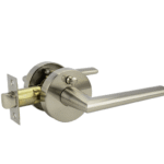 Elphinstone Series Privacy Lever Set - Satin Nickel Finish