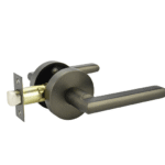 St Clair Series Passage Lever Set - Gunmetal Finish