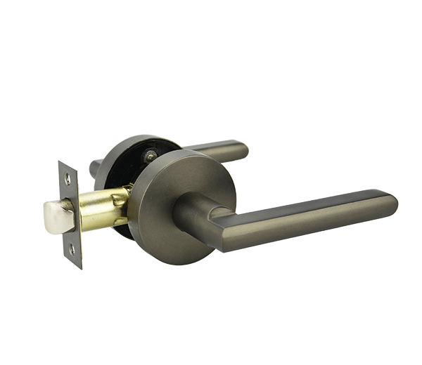 St Clair Series Passage Lever Set - Gunmetal Finish