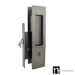 Morgan Series Sliding Door Key Lock - Gunmetal Finish