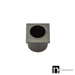 Square Shaped Cavity Door Finger Pull - Gunmetal Finish