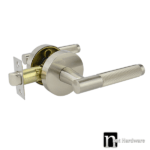 Satin Nickel Finish Passage Lever Set - Esperance Series