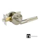 Satin Nickel Finish Privacy Lever Set  - Esperance Series