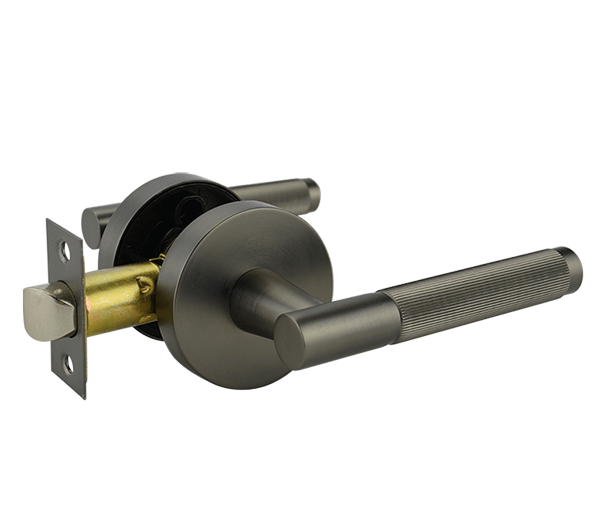 Gunmetal Finish Passage Lever Set - Esperance Series