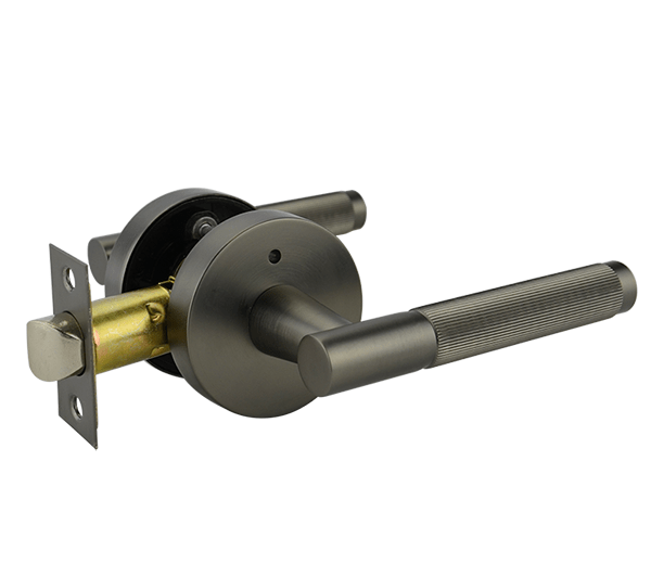 Gunmetal Finish Privacy Lever Set - Esperance Series - Image 2