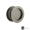 75mm Round Sliding Flush Pulls (Pair) - Gunmetal Finish