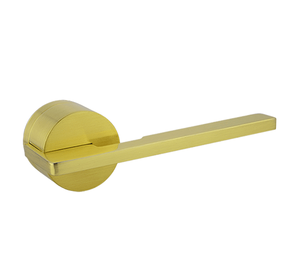 Brushed Brass Dummy Handle - Pedder Series