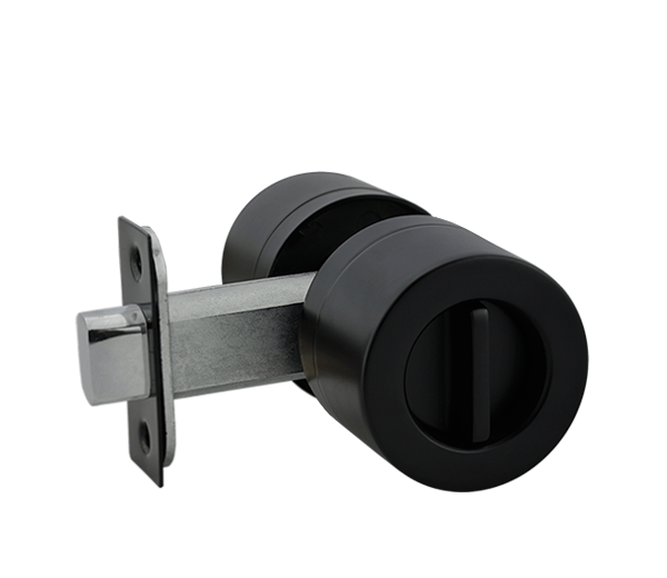 Matt Black Privacy Deadbolt - Pedder Series
