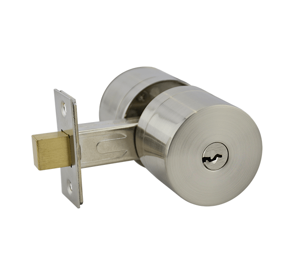 Satin Nickel Single Cylinder Deadbolt - Pedder Series