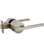 Satin Nickel Finish Passage Lever Set - Pedder Series