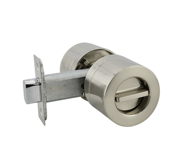 Satin Nickel Finish Privacy Deadbolt - Pedder Series