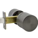 Gunmetal Finish Passage Knob Set - Hartz Series