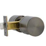 Gunmetal Finish Passage Knob Set - Oberon Series