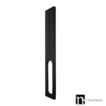 1200mm Matt Black Entry Door Pulls (Pair) - Blade Series