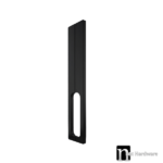 600mm Matt Black Entry Door Pulls (Pair) - Blade Series