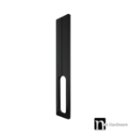 800mm Matt Black Entry Door Pulls (Pair) - Blade Series