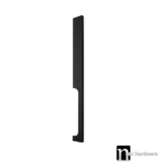 800mm Matt Black Single Door Pull - Blade Series