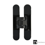 Heavy-duty Architectural Concealed Door Hinge – Matt Black Finish
