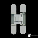 Heavy-duty Architectural Concealed Door Hinge  - White Finish