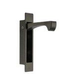Gunmetal Finish Concealed Box Flush Hook Pull